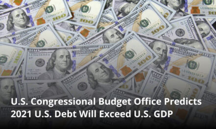 U.S. Congressional Budget Office Predicts 2021 U.S. Debt Will Exceed U.S. GDP
